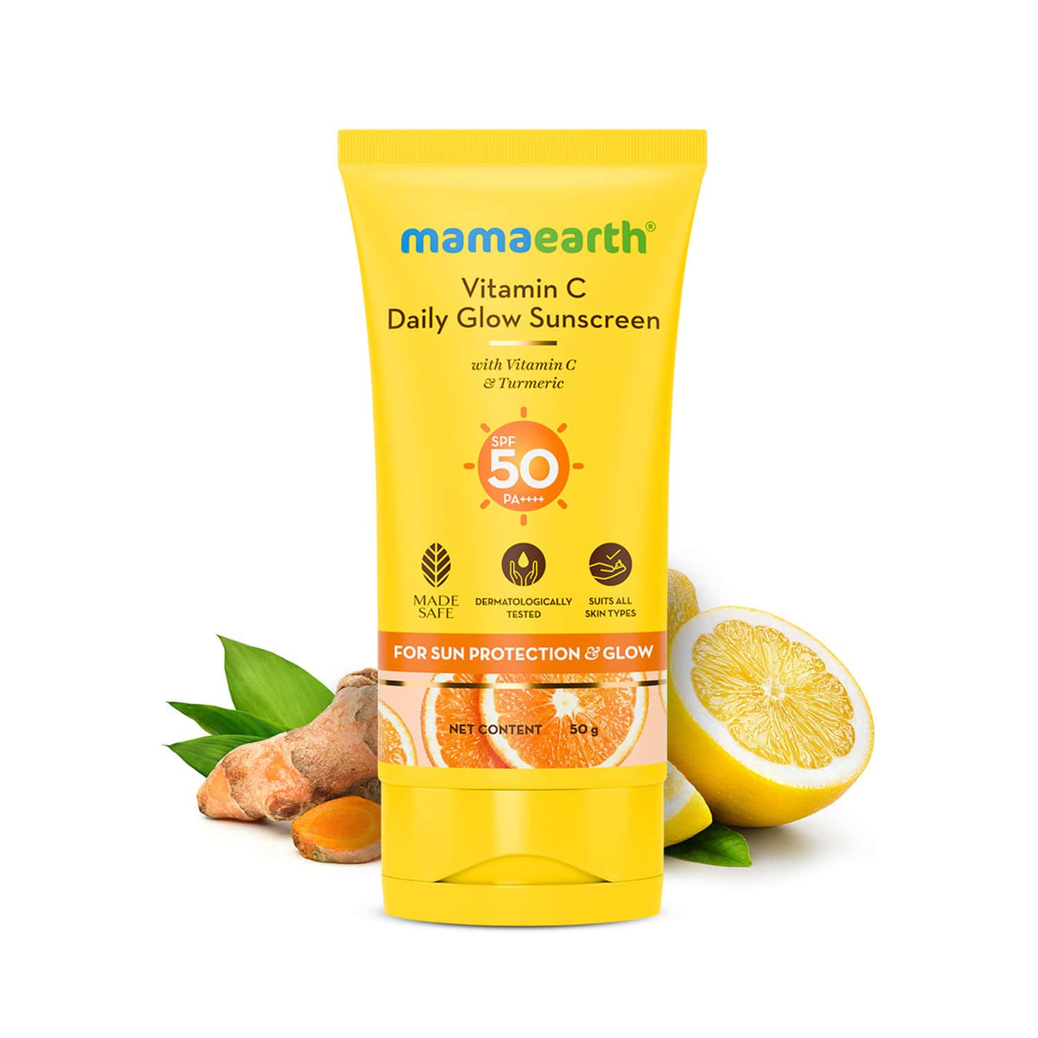 Vitamin C Daily Glow Sunscreen Spf 50 Pa+++- 80g
