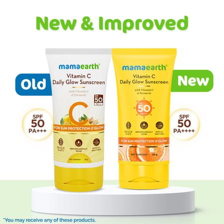 Vitamin C Daily Glow Sunscreen Spf 50 Pa+++- 80g