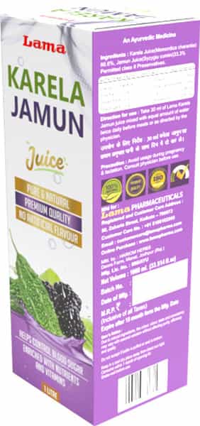 Lama Karela Jamun Juice - 1000 Ml