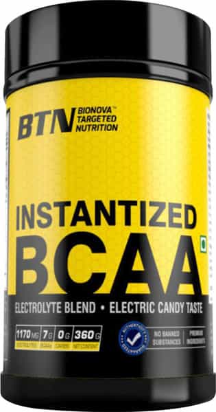 Btn Sports Instantized Bcaa (2:1:1 Ratio) Pre And Post Workout Supplement (Watermelon Flavour)