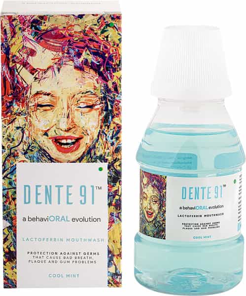 Dente 91 Cool Mint Mouth Wash 150 Ml