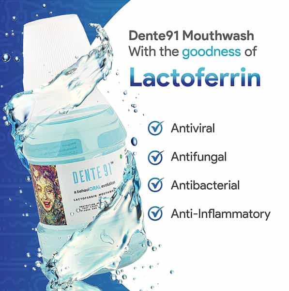 Dente 91 Cool Mint Mouth Wash 150 Ml