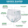 Careage Premium Adult Diaper Pants | Unisex | Waist Size (39-65 Inches) - Xl (40 Pieces)