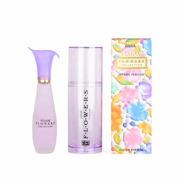 Ossa Vision Flowers Eau De Parfum | Musky | Floral And Ambery Notes | For Women 35 Ml