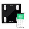 Tracky 4 Electrode Weighing Scale | Sync 18 Body Metrics Via App | Smart Bmi & Body Fat Analyzer