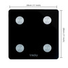 Tracky 4 Electrode Weighing Scale | Sync 18 Body Metrics Via App | Smart Bmi & Body Fat Analyzer
