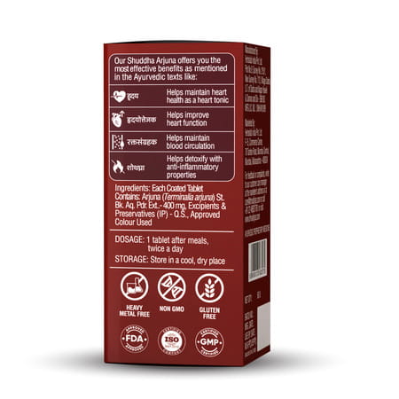 Dr. Vaidya'S Shuddha Arjuna Tablet 60s P2