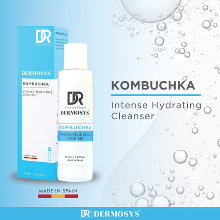 Dermosys Kombuchka Intense Hydrating Cleanser With Kombuchka & Black Tea Extract|All Skin Types|75ml