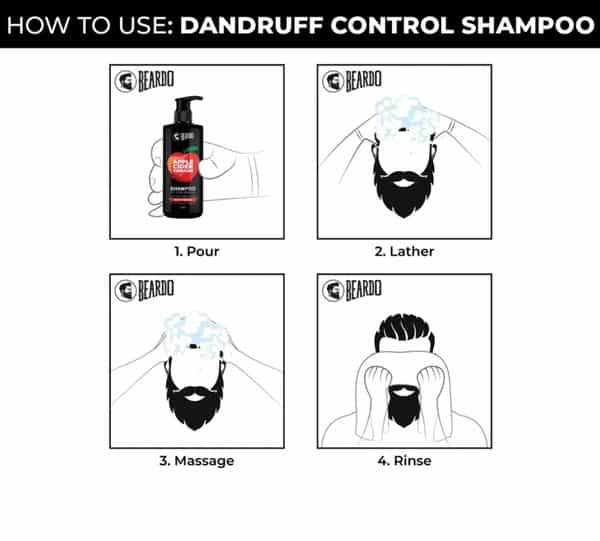 Beardo Apple Cider Vinegar Shampoo - 300 Ml