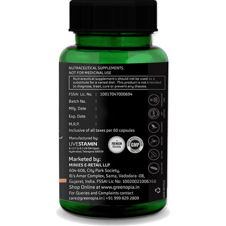 Greenopia Advanced Hair Skin & Nails 60 Vegetarian Capsules