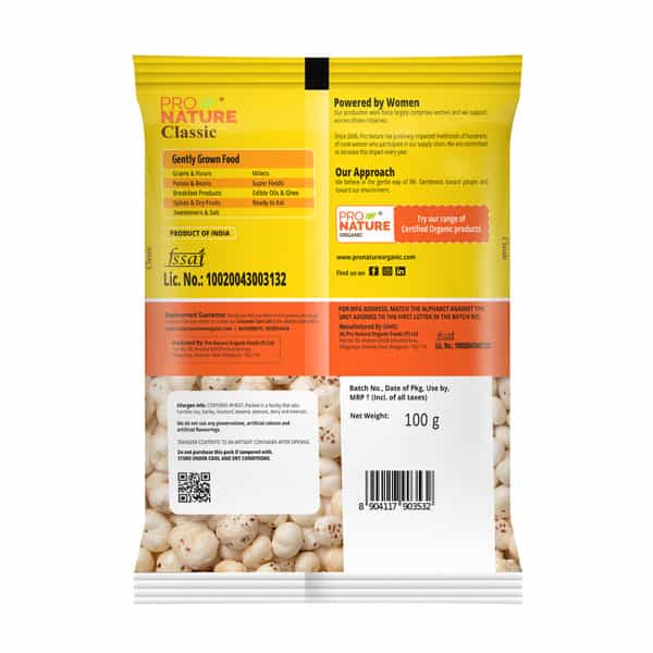Pro Nature Makhana 100G