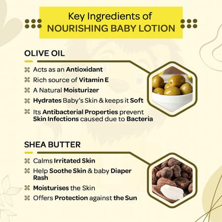 Babyorgano Moisturizing And Nourishing Baby Lotion For Smooth Skin - 100 Ml