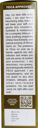 Babyorgano Moisturizing And Nourishing Baby Lotion For Smooth Skin - 100 Ml