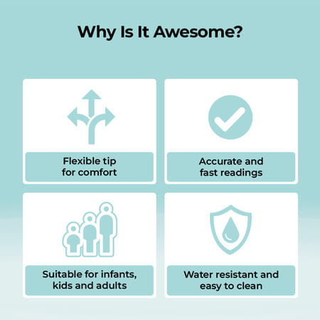 Pharmeasy Digital Thermometer Flexi Tip