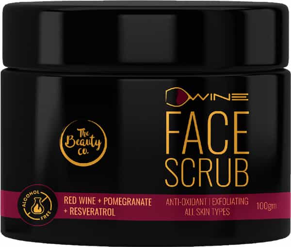 The Beauty Co. D`Wine Face Scrub With Red Wine 100Gm