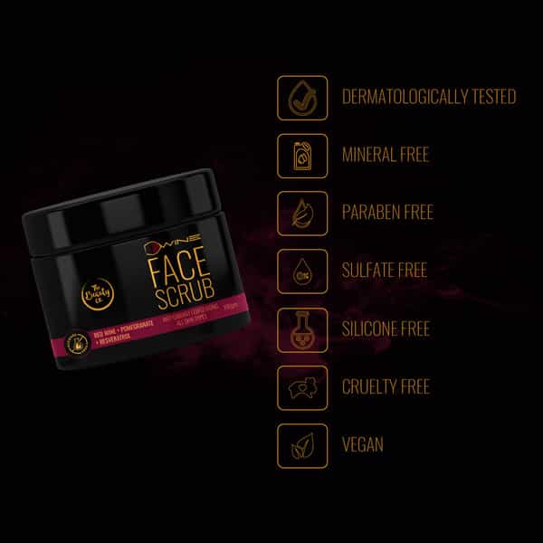 The Beauty Co. D`Wine Face Scrub With Red Wine 100Gm