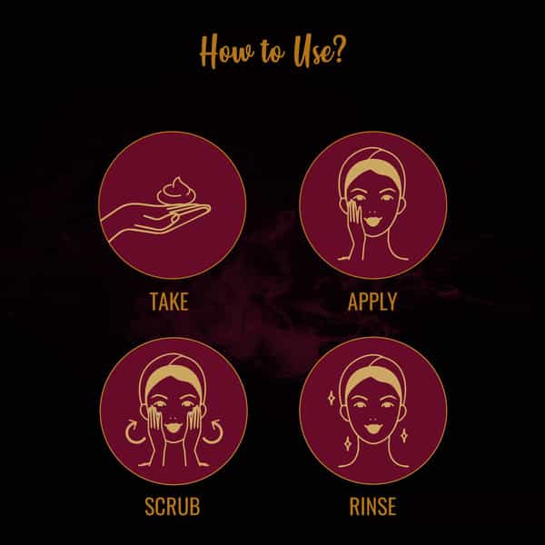 The Beauty Co. D`Wine Face Scrub With Red Wine 100Gm
