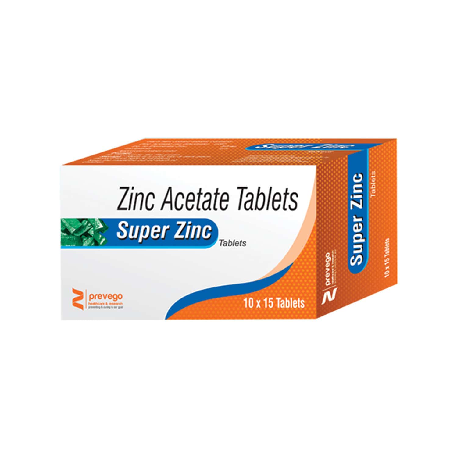 Prevego Super Zinc Tab - 15n