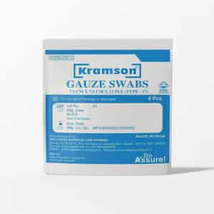 Kramson Gauze Swab 7.5cmx7.5cmx12ply 4's