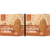 The Snack Company Healthy Oats & Multi Seed - Filter Coffee Cinnamon Combo | No Maida (2 X 210 G)