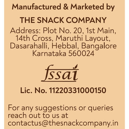 The Snack Company Healthy Oats & Multi Seed - Filter Coffee Cinnamon Combo | No Maida (2 X 210 G)
