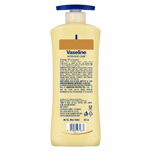 Vaseline Intensive Care Deep Moisture Body Lotion - 600 Ml