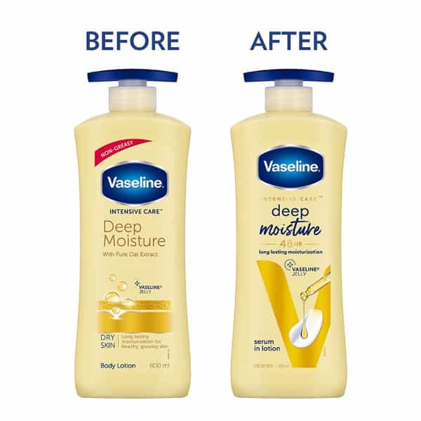 Vaseline Intensive Care Deep Moisture Body Lotion - 600 Ml