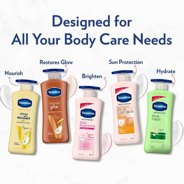 Vaseline Intensive Care Deep Moisture Body Lotion - 600 Ml