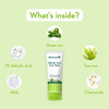 Wishcare 2% Salicylic Acid Face Wash With Aha | Greentea Chamomile - For Oil Acne Control (100Ml)