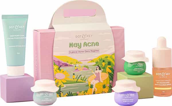 Dot & Key Nay Acne 5 Piece Acne Care Regime