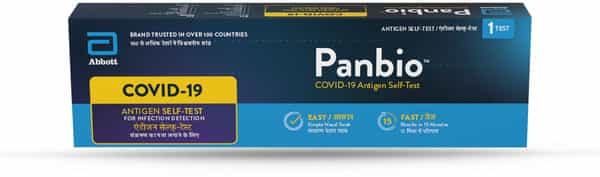 Panbio Covid Antigen Self Test 1 Test Kits Icmr Approved Test Results In 15 Mins