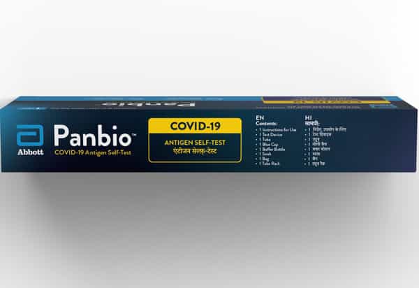 Panbio Covid Antigen Self Test 1 Test Kits Icmr Approved Test Results In 15 Mins