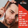 Man Arden Natural Kacchi Neem Wood Hair Comb For Healthy Scalp