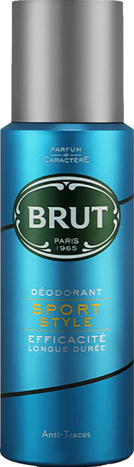 Brut Sport Style Deodorant Spray For Men Long-Lasting Athletic Fragrance 200 Ml