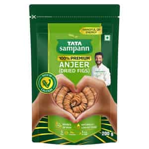 Tata Sampann Premium Anjeer (dried Figs)| 200g