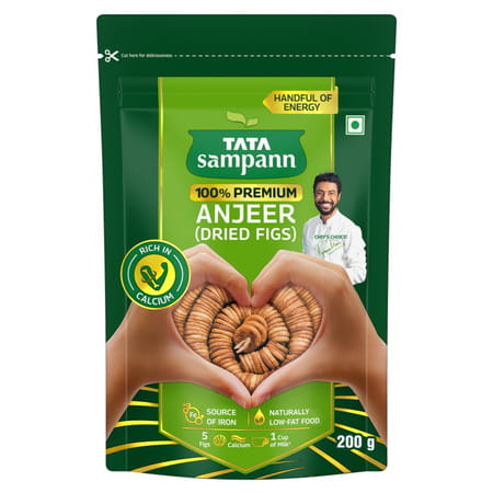 Tata Sampann Premium Anjeer (Dried Figs)| 200g