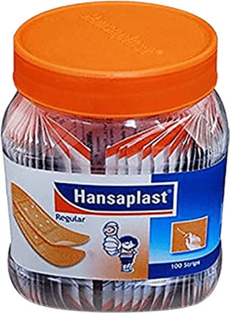 Hansaplast Regular 100 Strip