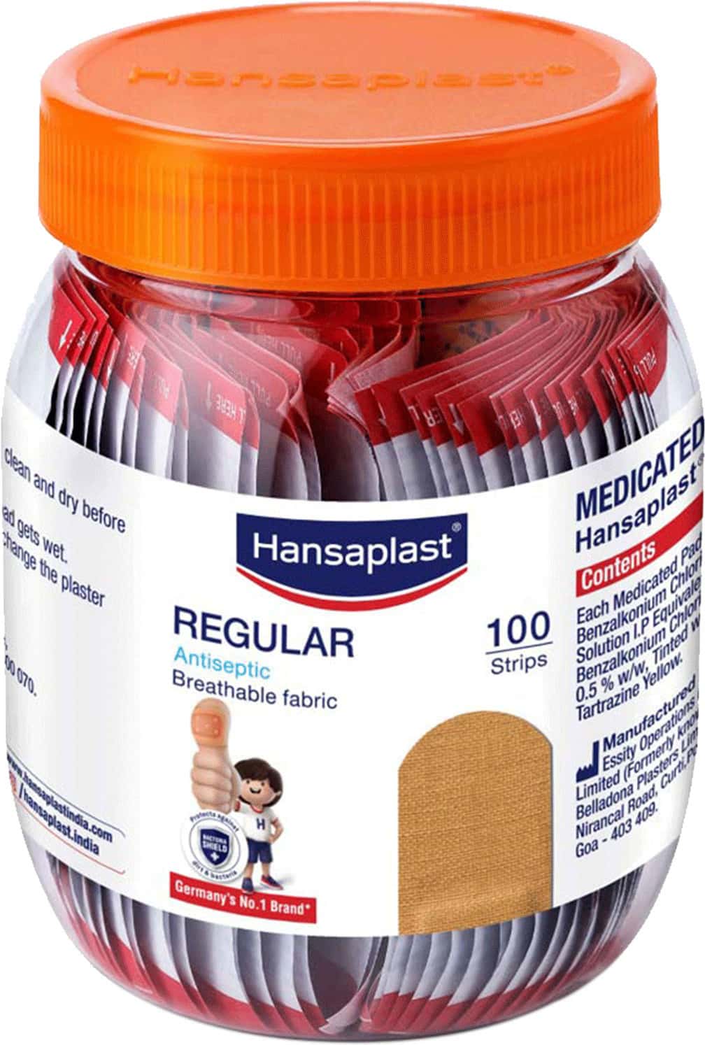 Buy HANSAPLAST REGULAR 100 STRIP Online & Get Upto 60% OFF at PharmEasy