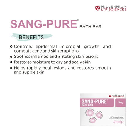 Sang-Pure Bathing Bar 100 Gm