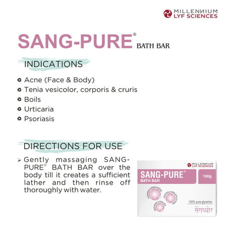 Sang-Pure Bathing Bar 100 Gm