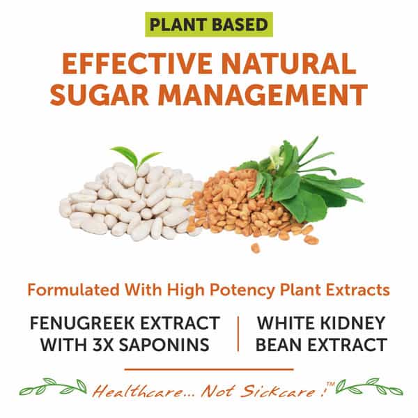 Bliss Welness Fenugreek&White Kidney Bean For Sugar&Weight Management|For Men And Women-60 Capsules