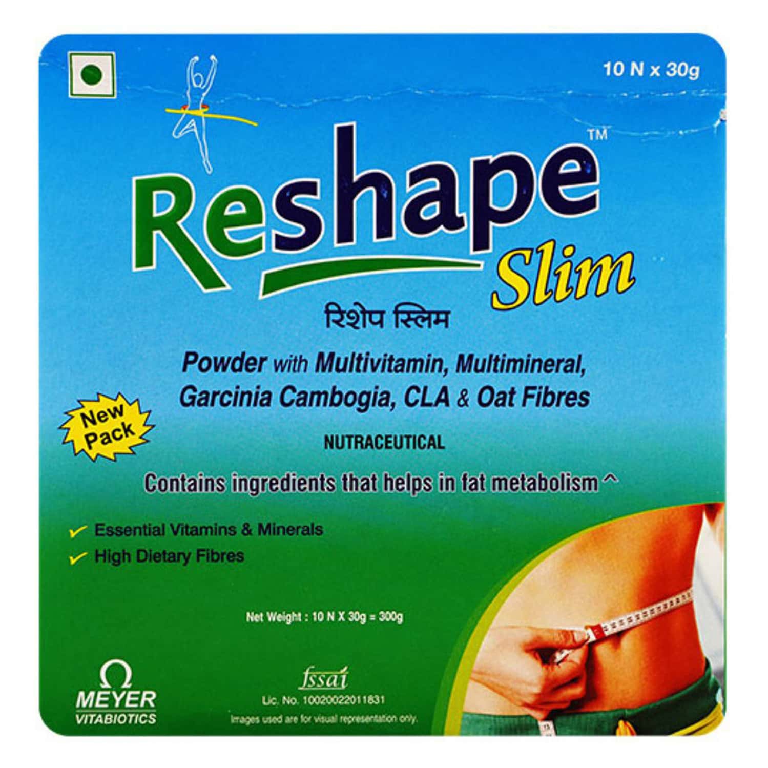 Reshape Slim Box Of 30gm Oral Powder (pack Of 10)
