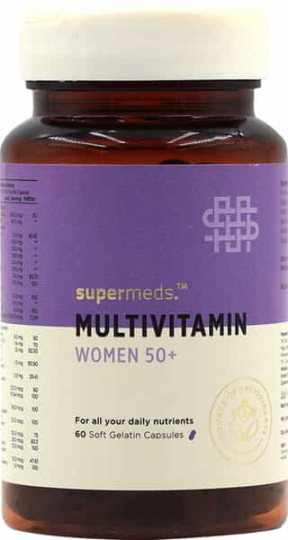 Supermeds Multivitamin Women 50+ 60Cap