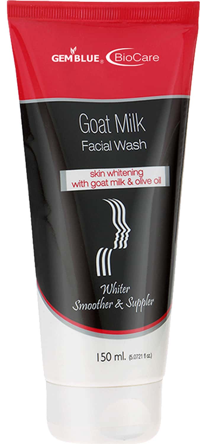 Buy GEMBLUE BIOCARE GOAT MILK FACIAL WASH, 150ML Online & Get Upto 60