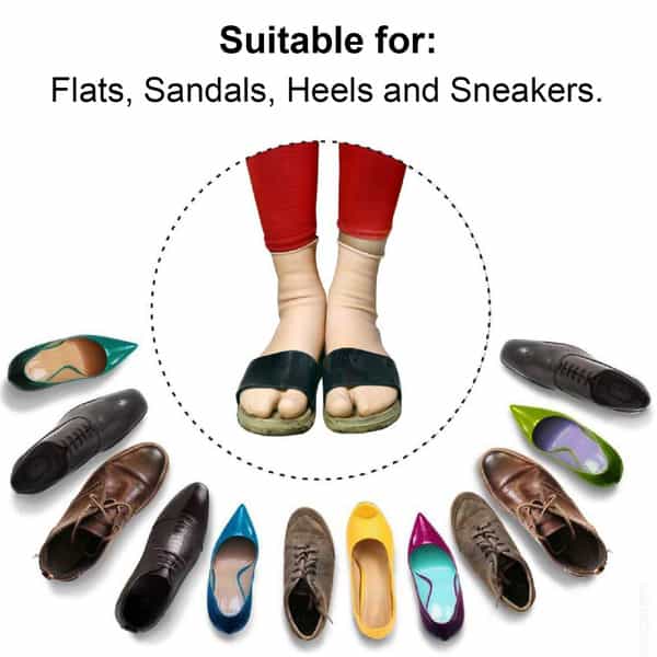 Dr Foot Silicone Socks | Anti Slip Silicone Moisturizing Socks | Dry Cracking Skin | Size M - 1 Pair