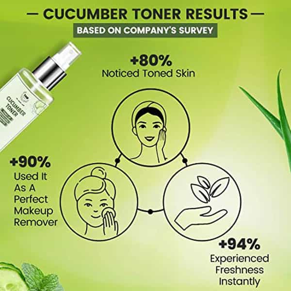 Tnw The Natural Wash Combo Of Cucumber Toner & Handmade Honey And Oats Soap