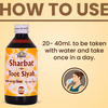 Cipzer Sharbat Toot Siyah 200Ml | Herbal Syrup For Throat Pain| Irritation & Soothing Relief