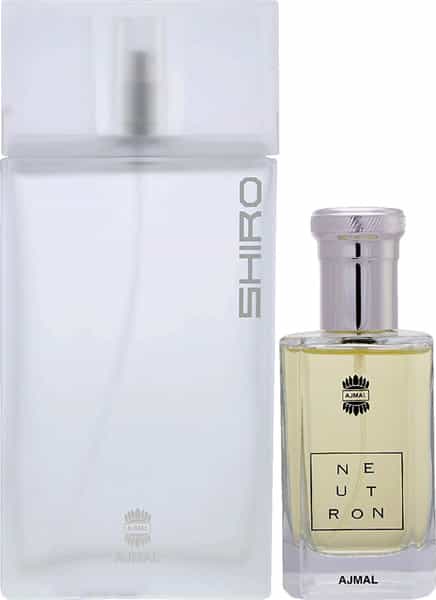 Ajmal Shiro Eau De Parfum 90Ml Perfume For Men And Neutron Eau De Parfum 100Ml Perfume For Men