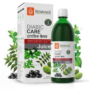 Krishna's Diabic Care Juice 1 Litre | Clinically Proven Formula For Diabetic Wellness