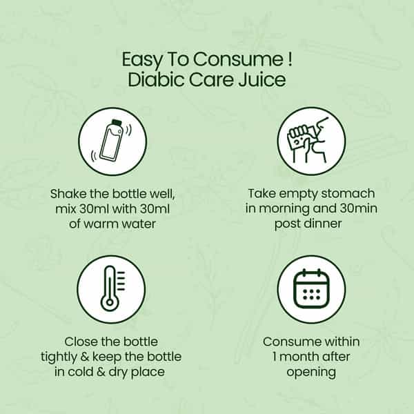 Krishna's Diabic Care Juice 1 Litre | Clinically Proven Formula For Diabetic Wellness